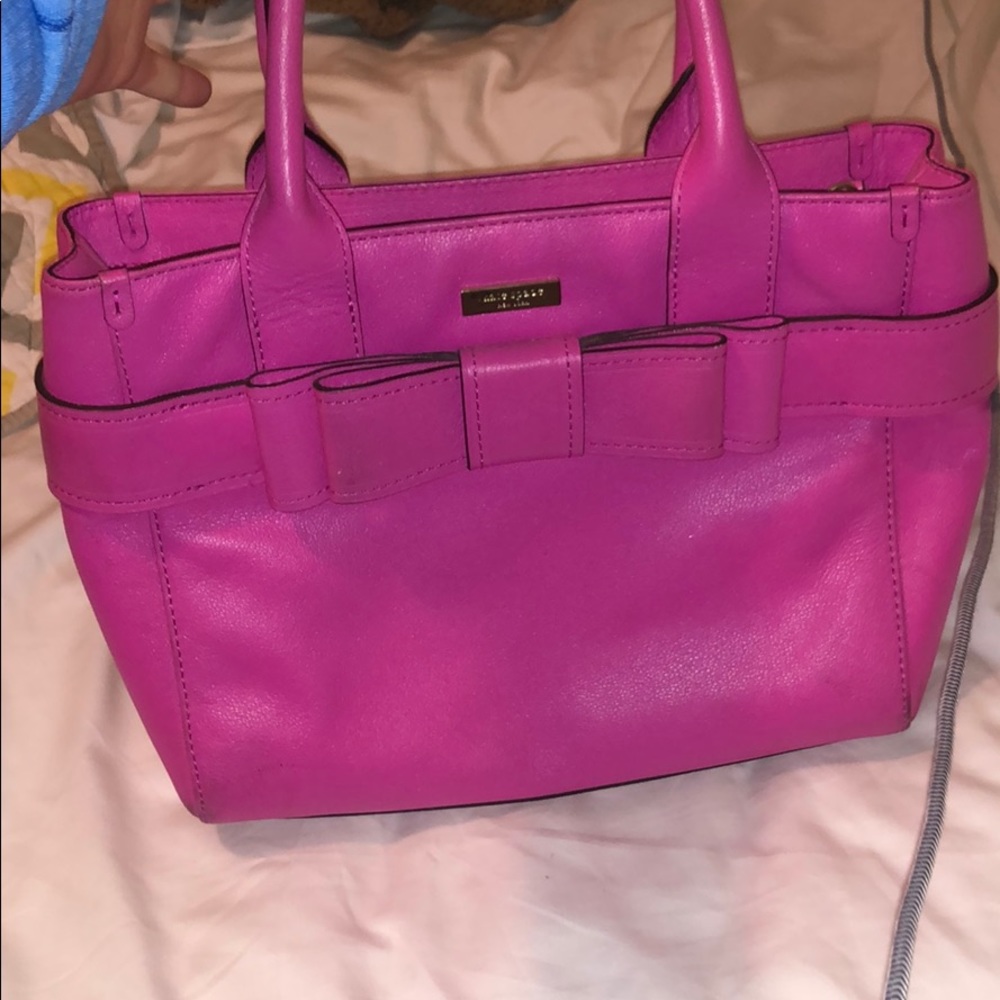 Hot Pink Kate Spade Bag - Picture 1 of 4